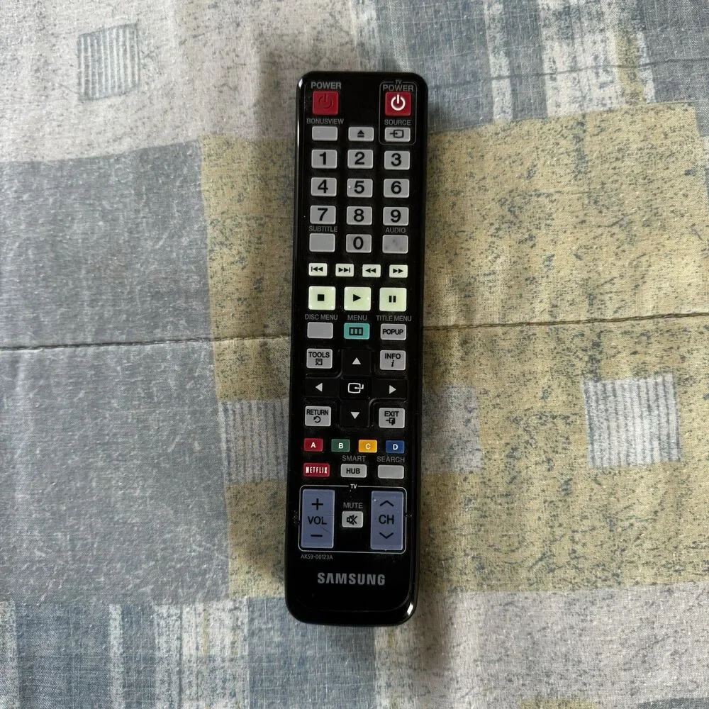 Samsung DVD Blu-Ray Player Remote AK59-00104R